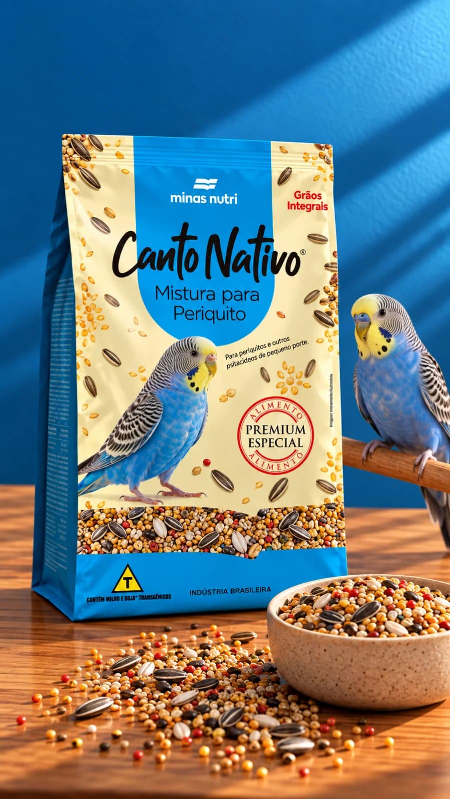 Canto Nativo Mistura para Periquito