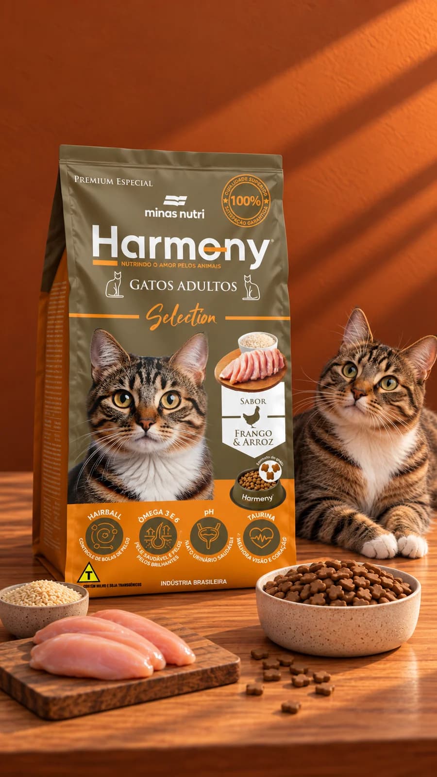 Harmony Selection Gatos Adultos - Premium Especial