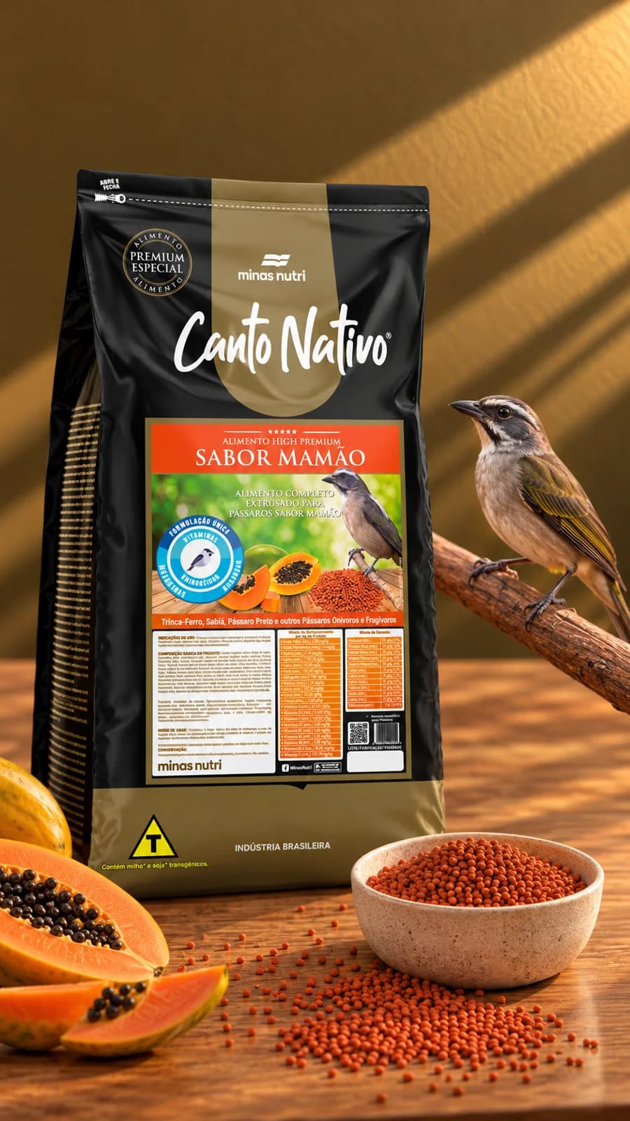 Canto Nativo Sabor Mamão