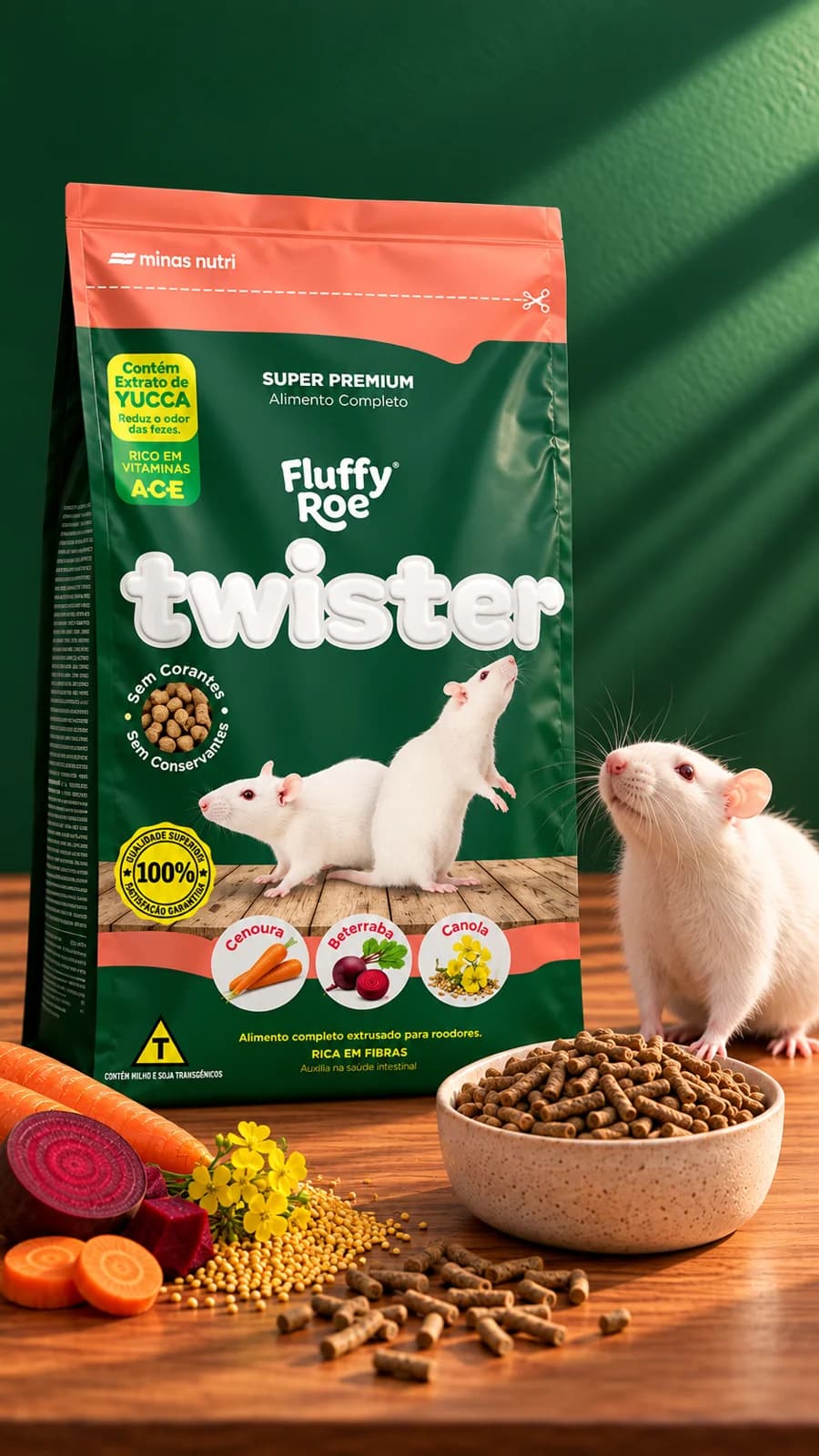 Fluffy Roe Twister