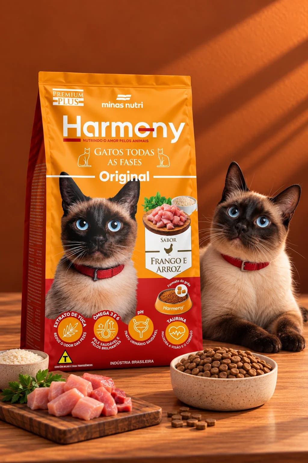 Harmony Original Gatos Todas as Fases - Premium Plus