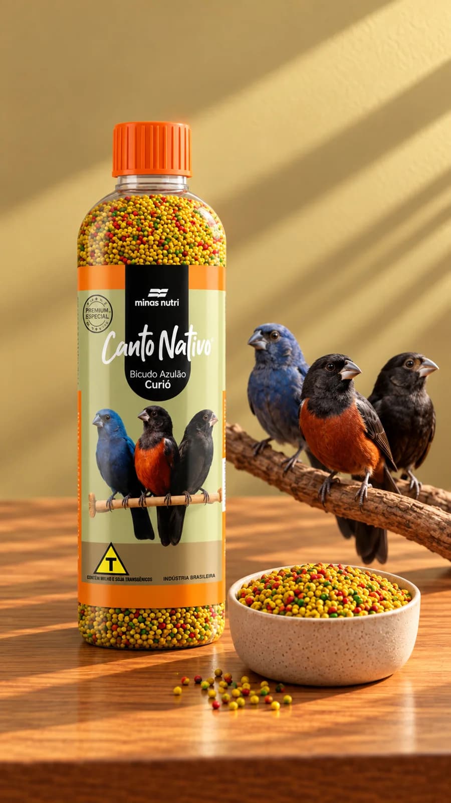 Canto Nativo Curió, Bicudo, Azulão