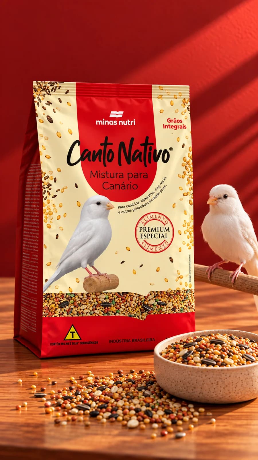 Canto Nativo Mistura para Canário