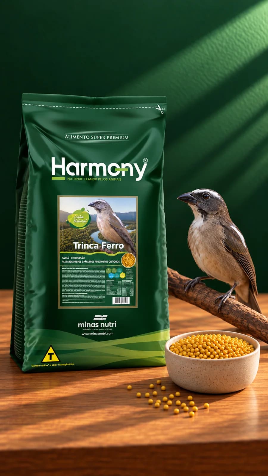 Harmony Birds Trinca-Ferro Natural
