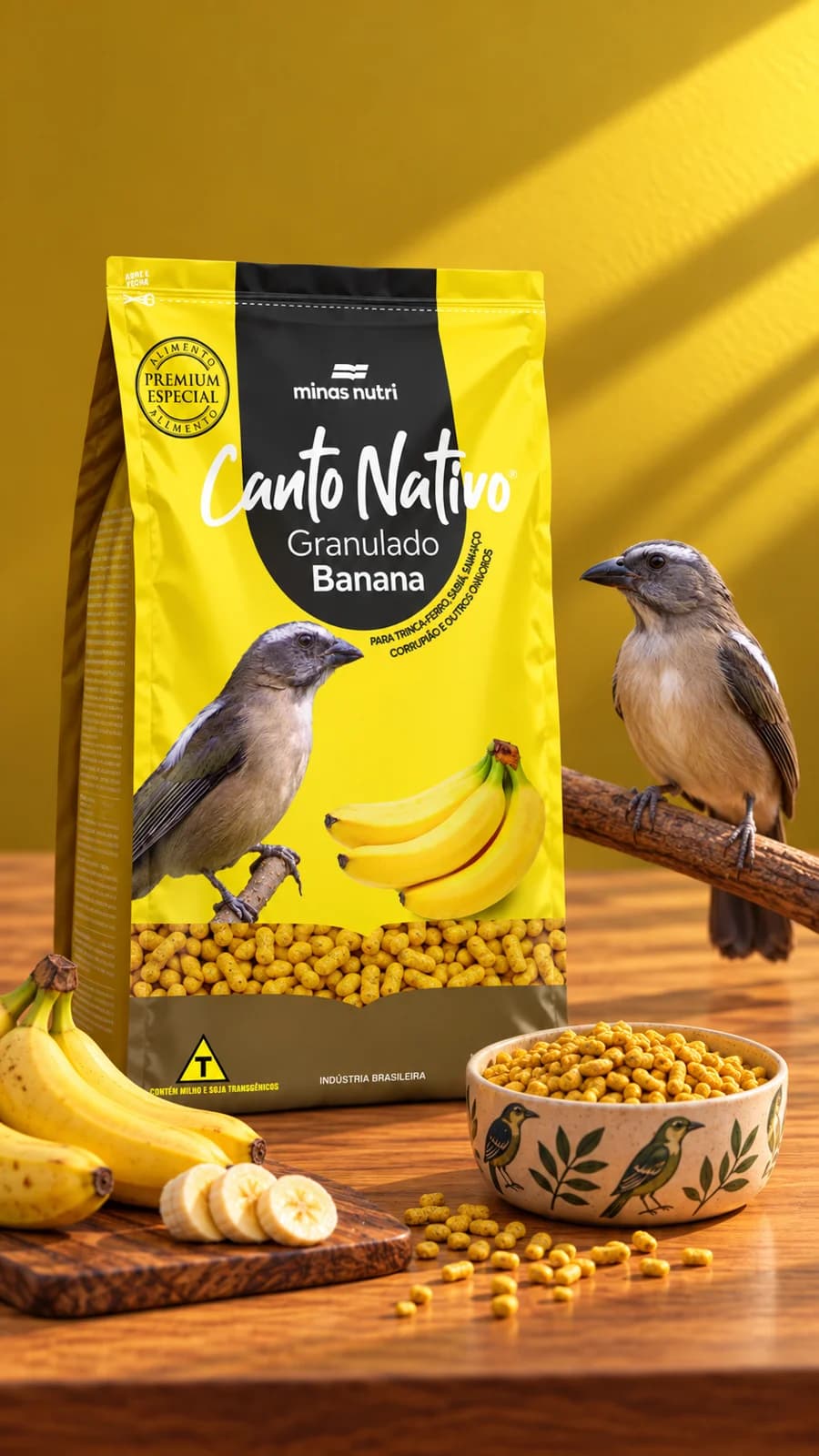 Canto Nativo Granulado Banana