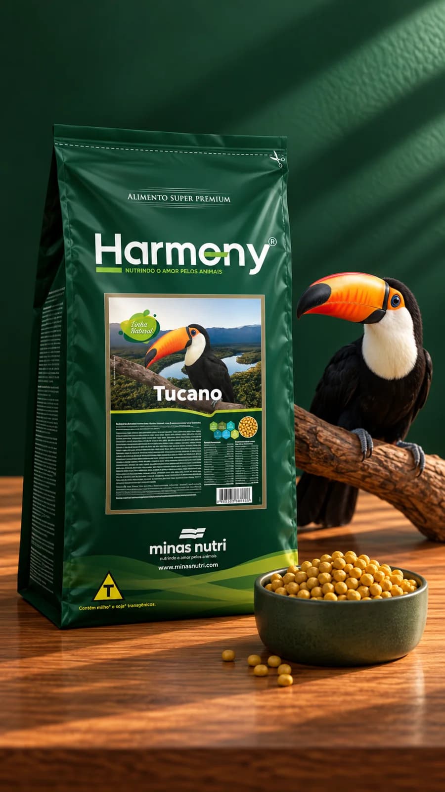 Harmony Birds Tucano Natural